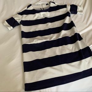 ROMWE Stripe Dress with Pockets